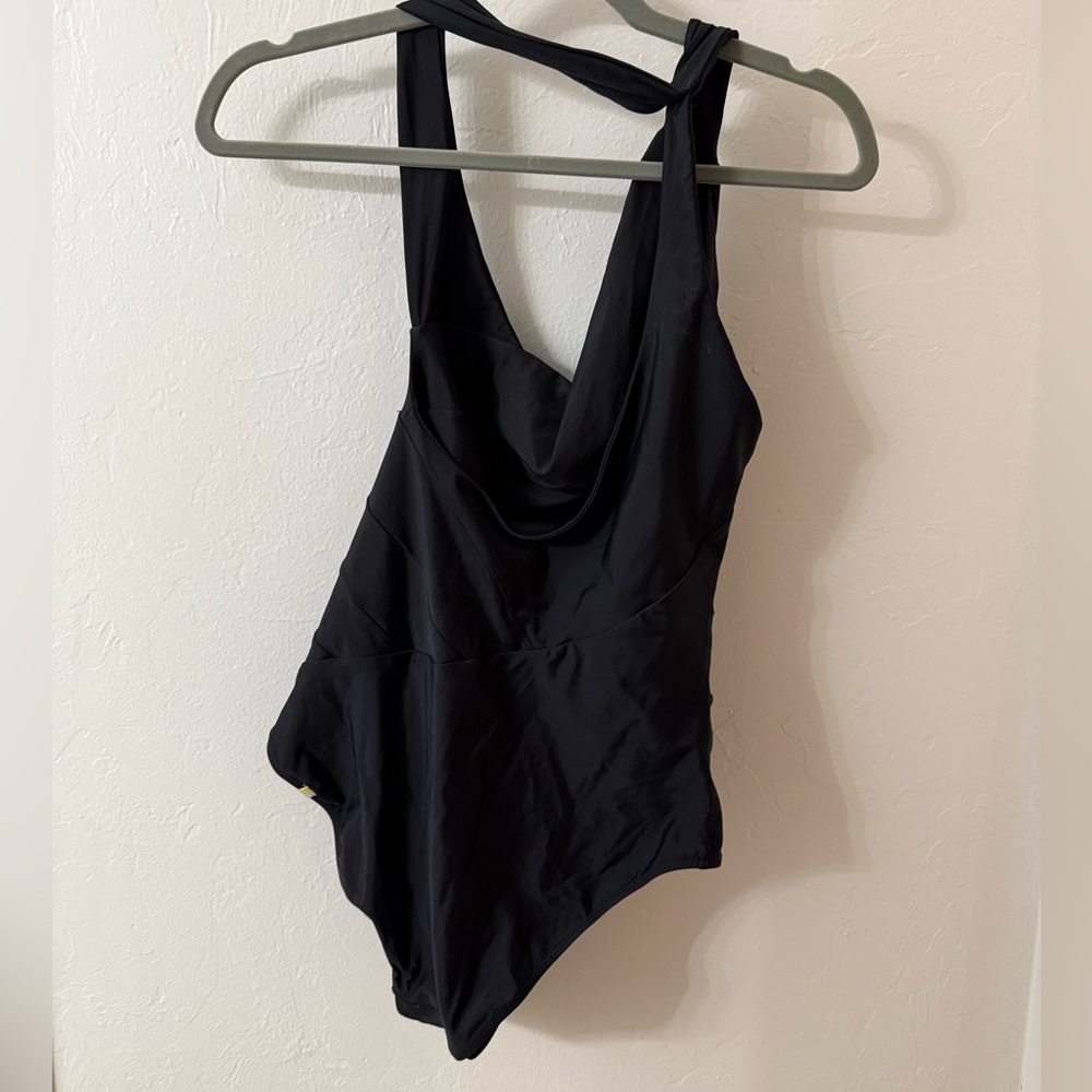 Black One-Piece Swimsuit - Picture 2 of 2